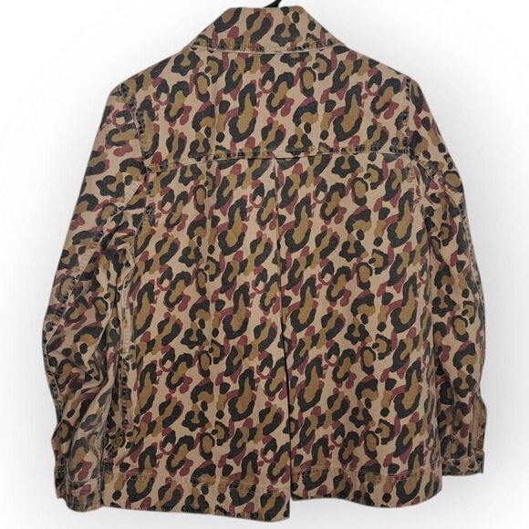 Veronica Beard Jeans Women's Leopard Print Mercer Denim Jacket size XS - Picture 4 of 6